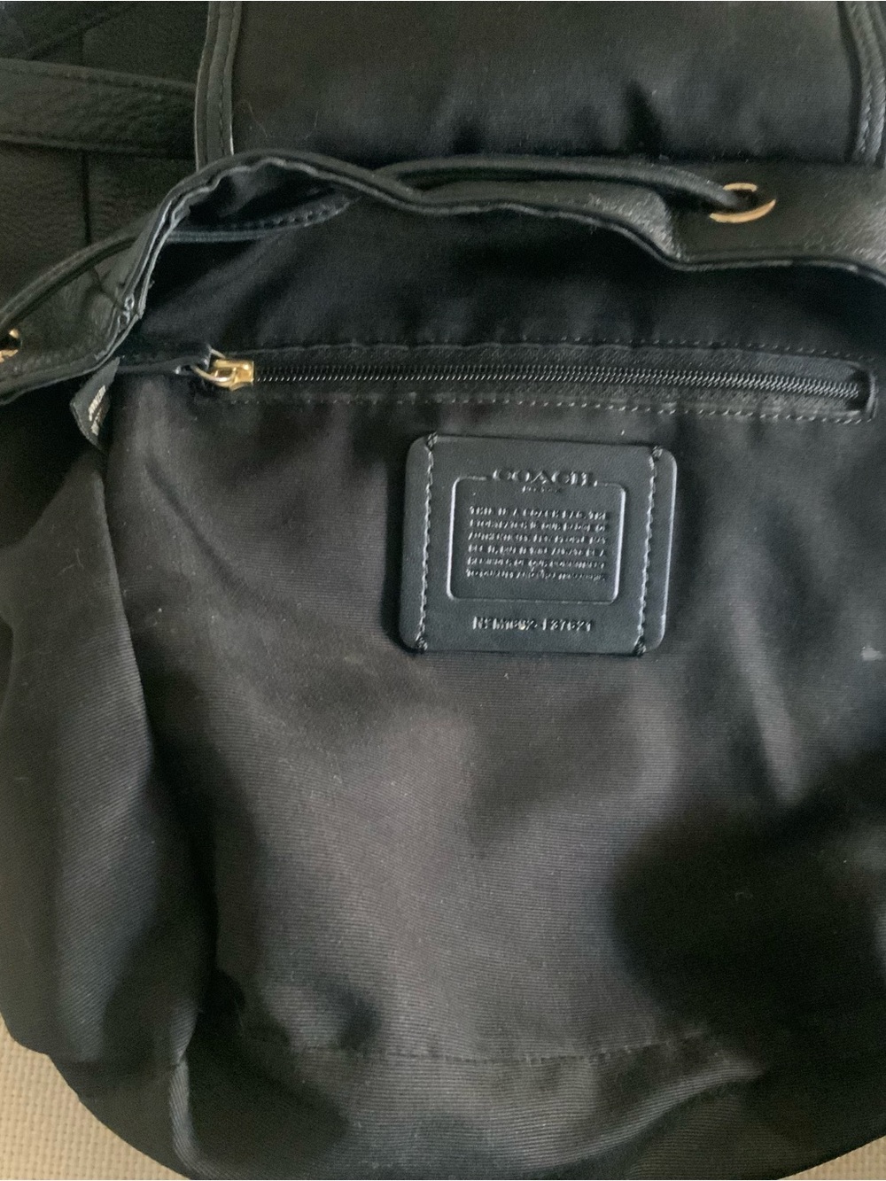 Coach Black Billie Mini Backpack - Picture 11 of 13